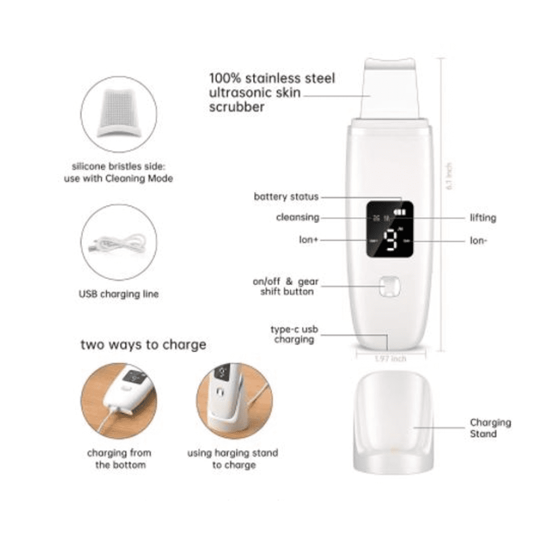 Ultrasonic Skin Scrubber