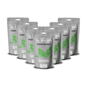 Home Page Six bags of tea tree wax