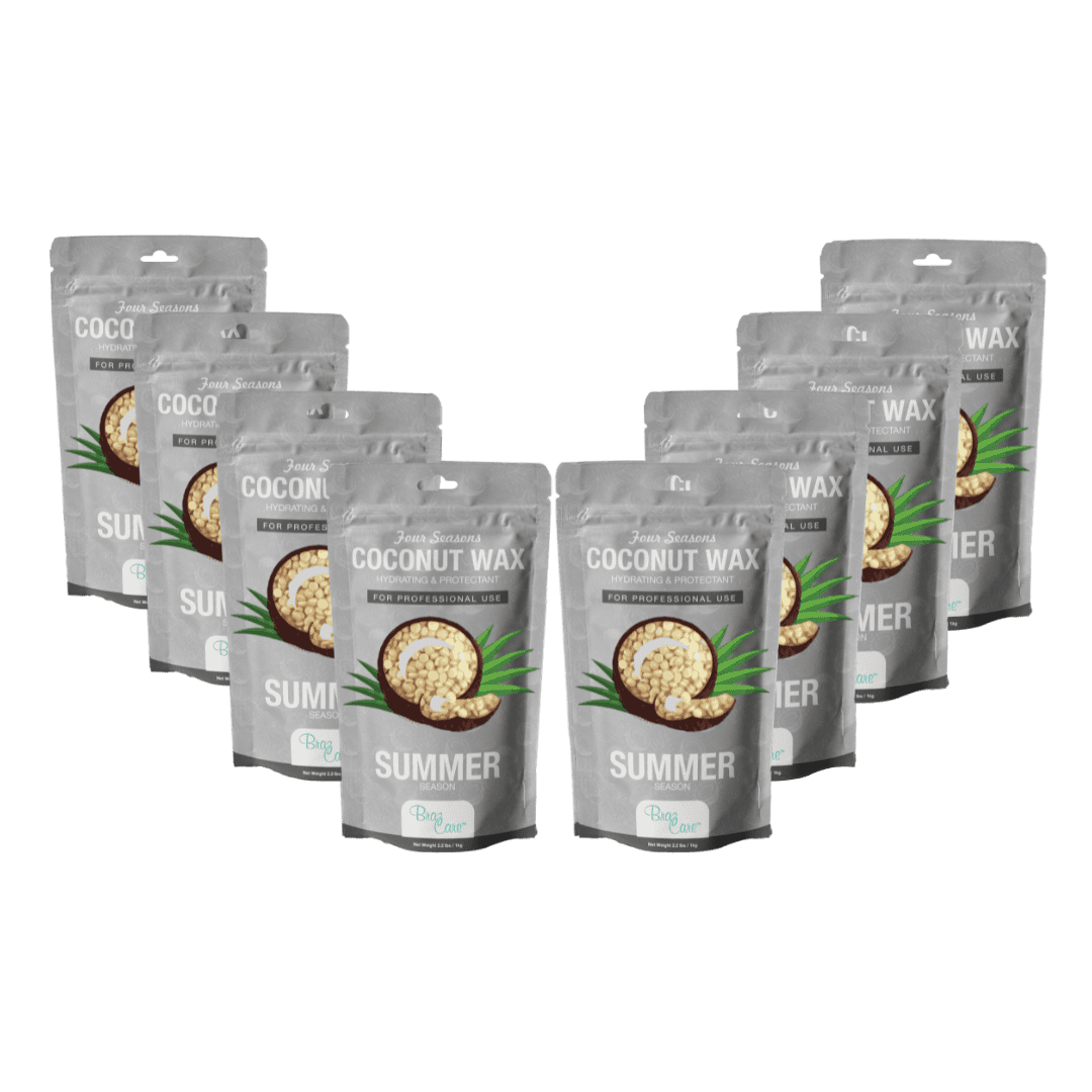 hard wax coconut 17.6lbs case of 8 bags