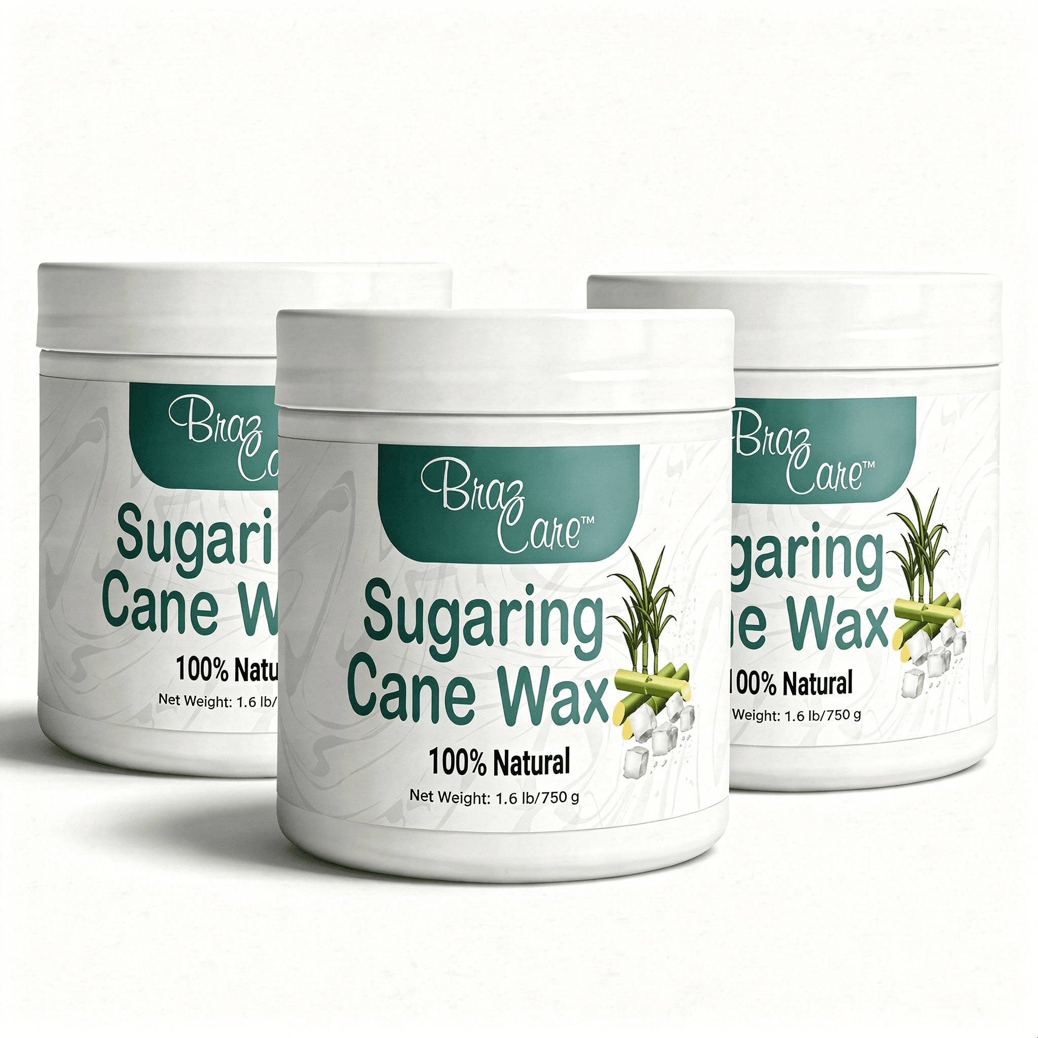 sugaring cane wax 26.4oz/750g case of 3 cans ($22/ea)