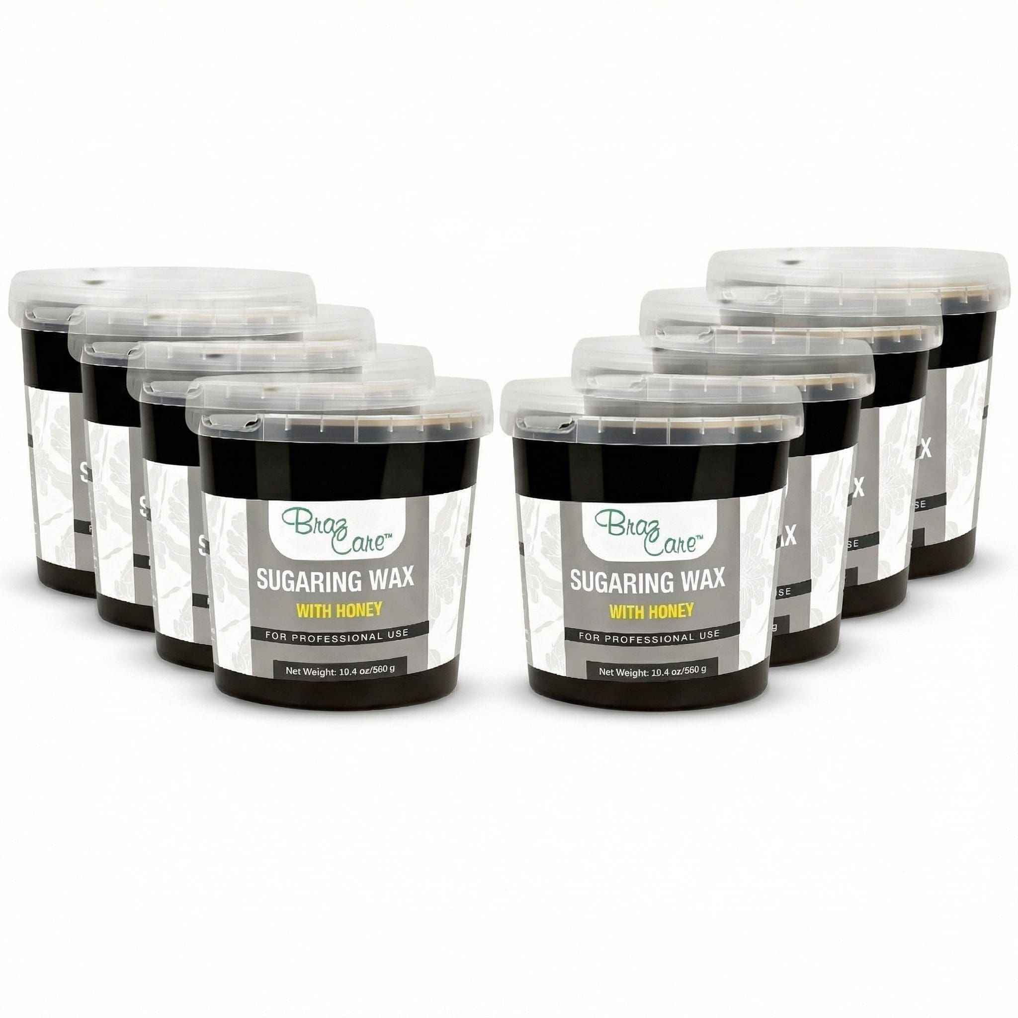 sugaring wax with honey 19.4oz/550g case of 8 cans ($15/ea) sugaring wax with honey 19.4oz/550g case of 8 cans ($15/ea)